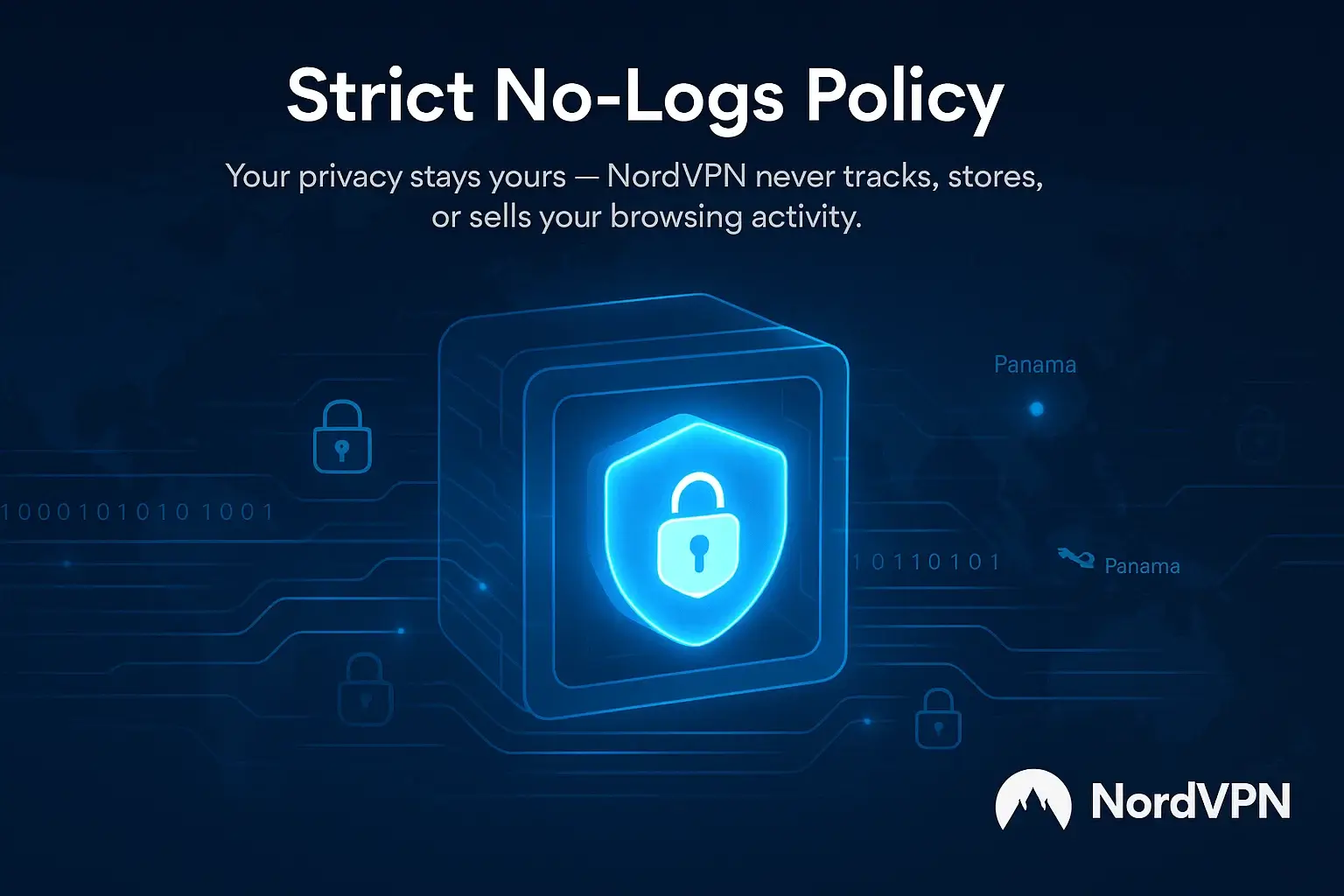 NordVPN -Strict No-Logs Policy